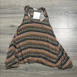 Everly Striped Sleeveless Women's Top